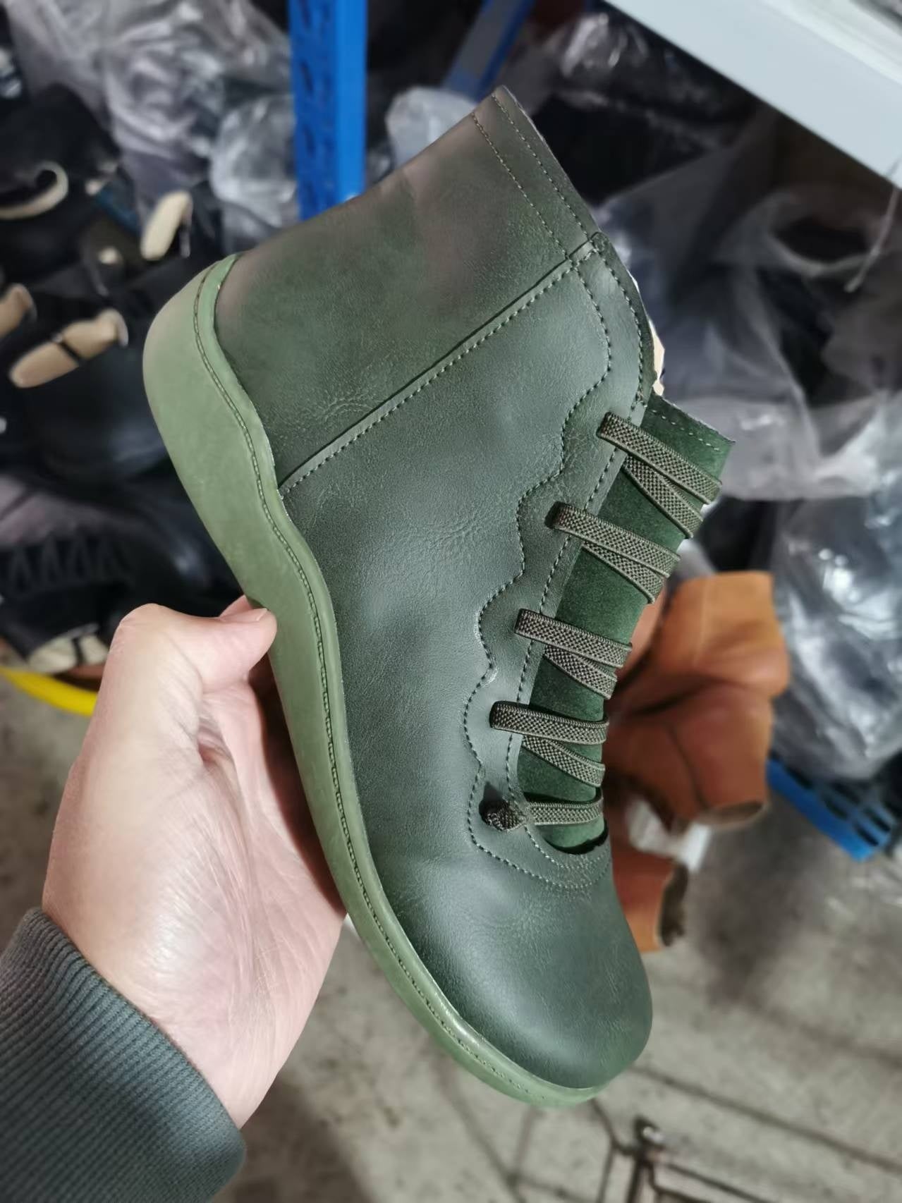 Bottines Hautes Décontractées pour Femme