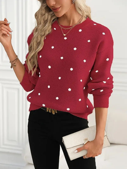Pull à Pois Chic