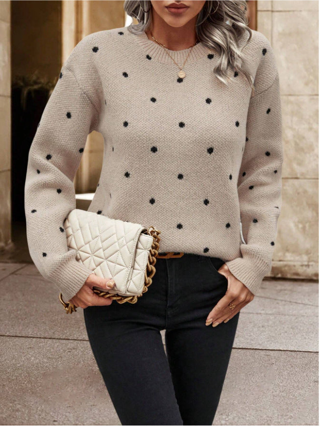 Pull à Pois Chic