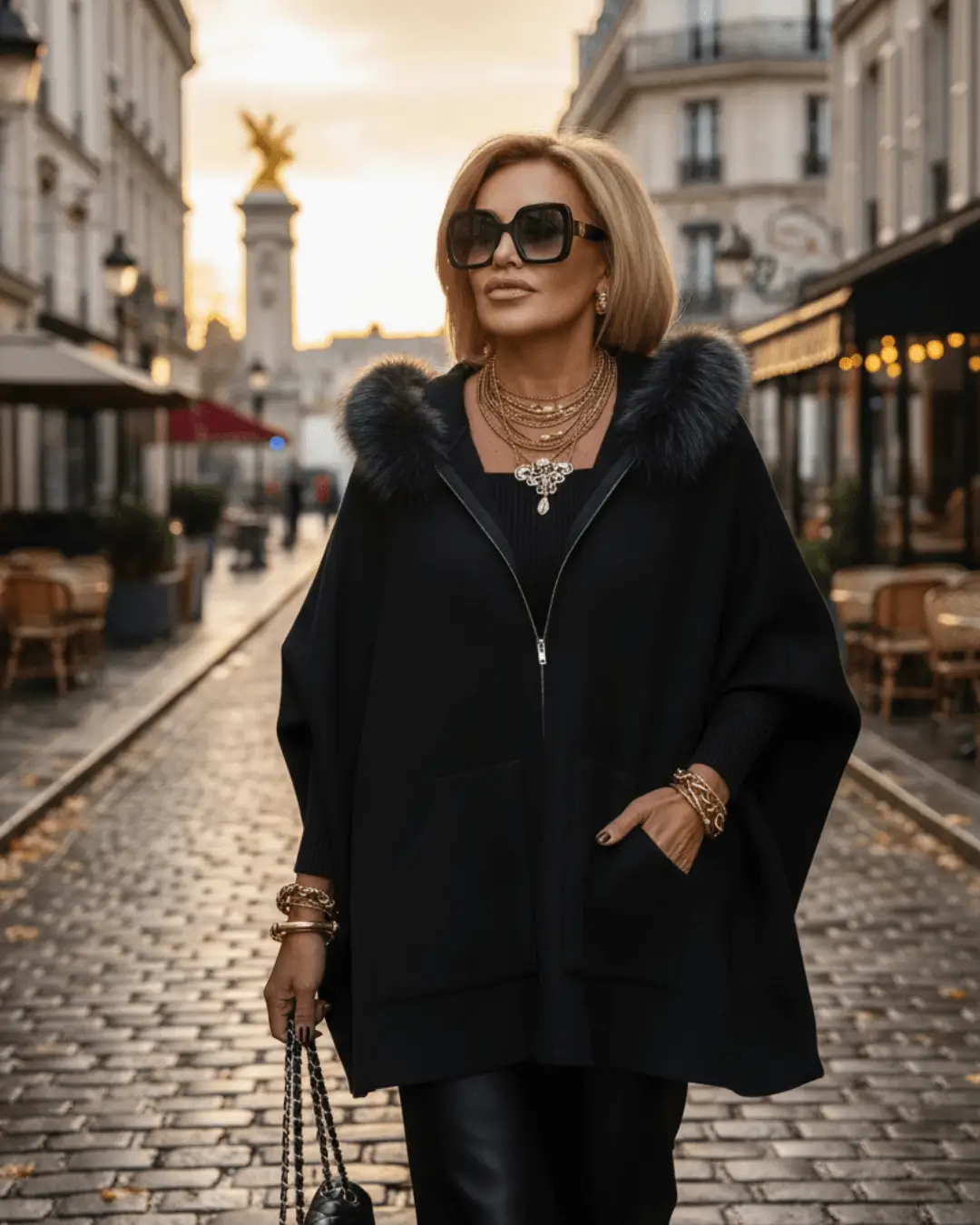 Cardigan en Peluche Doux